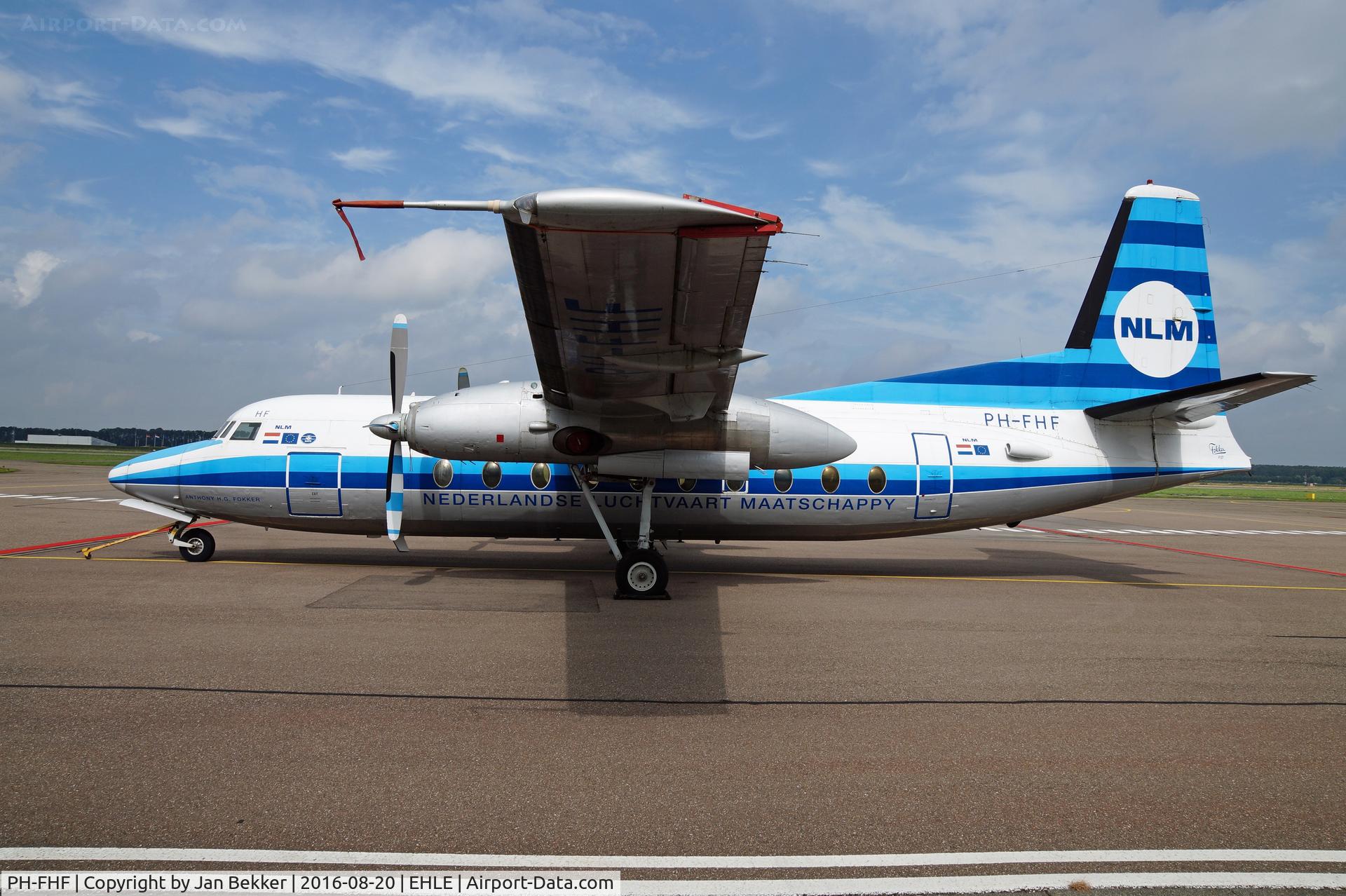 PH-FHF, 1958 Fokker F.27-100 Friendship C/N 10105, On the ramp of Lelystad Airport