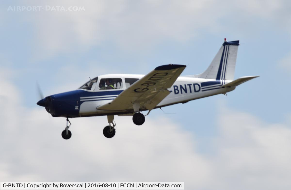 G-BNTD, 1977 Piper PA-28-161 Cherokee Warrior II C/N 28-7716235, G-BNTD circuit training at DSA.