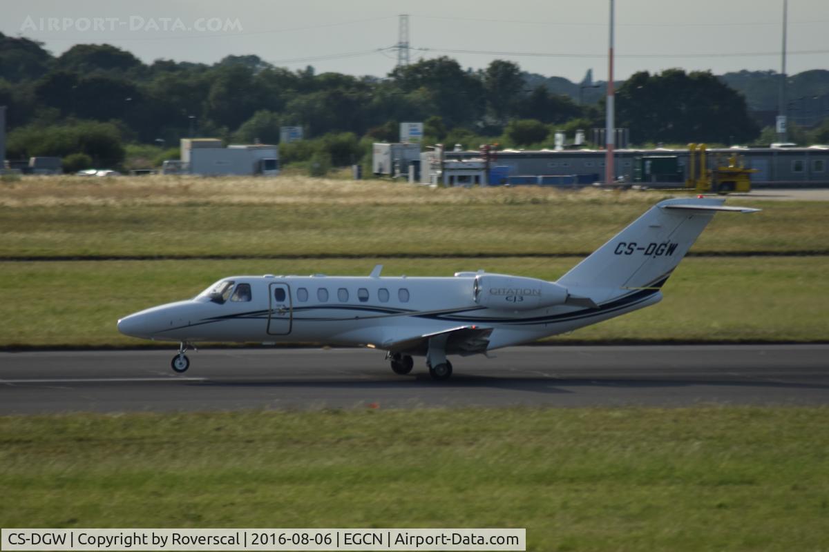 CS-DGW, 2008 Cessna 525B CitationJet CJ3 C/N 525B-0235, CS-DGW arriving at DSA.