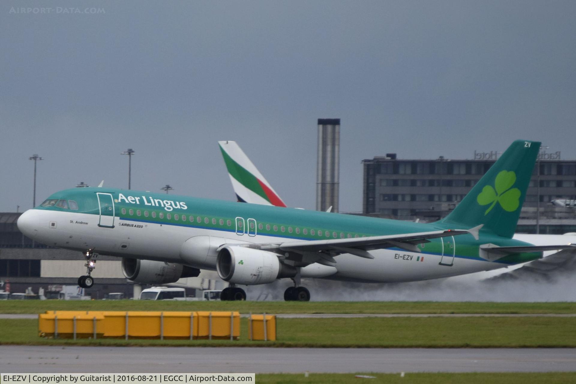 EI-EZV, 2003 Airbus A320-214 C/N 2001, At Manchester