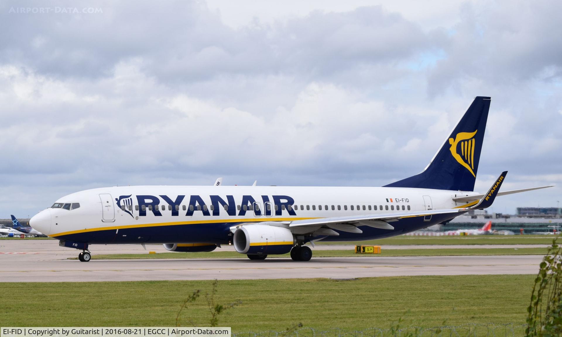 EI-FID, 2015 Boeing 737-8AS C/N 44694, At Manchester