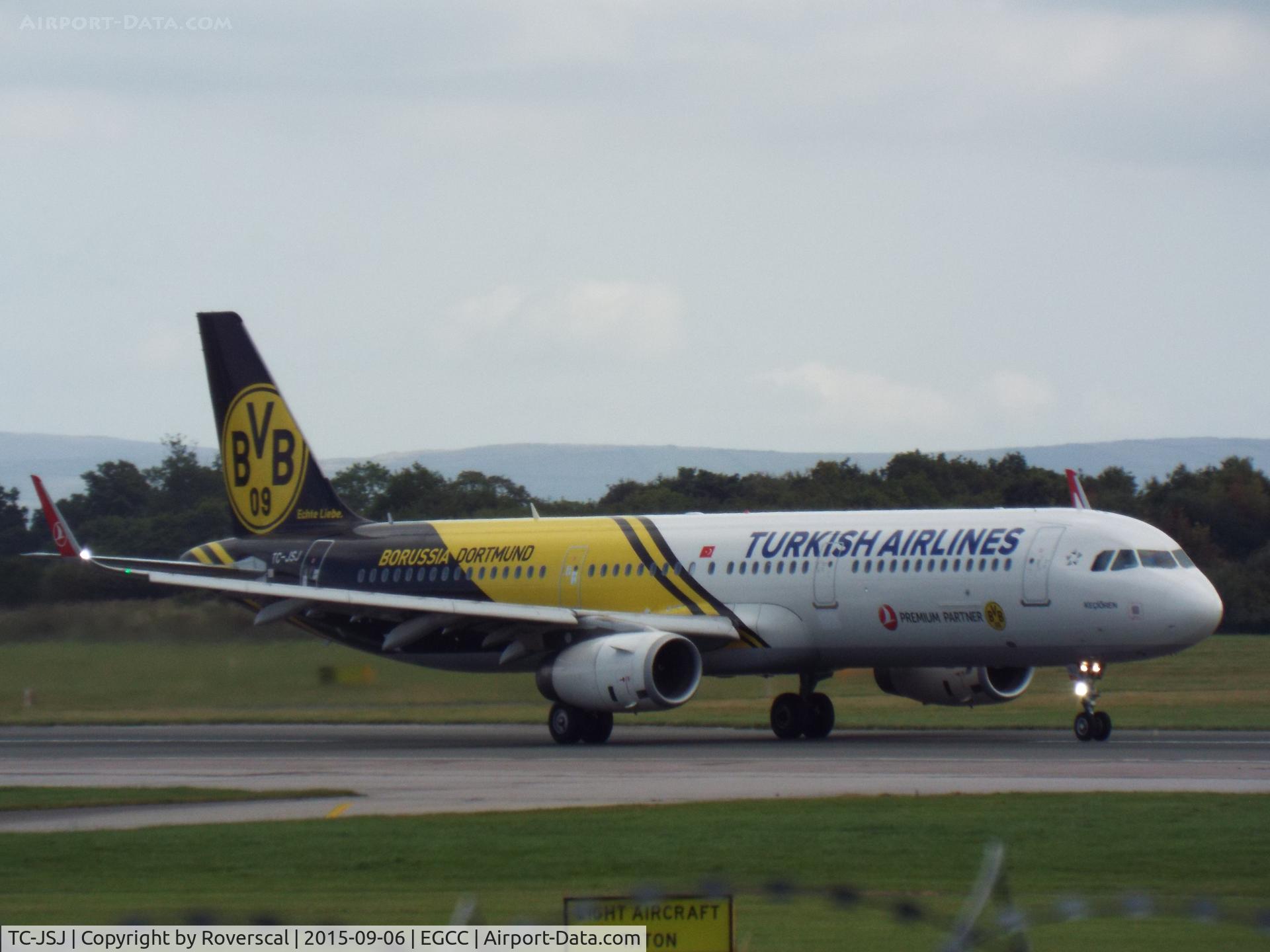 TC-JSJ, 2013 Airbus A321-231 C/N 5633, TC-JSJ at MAN.