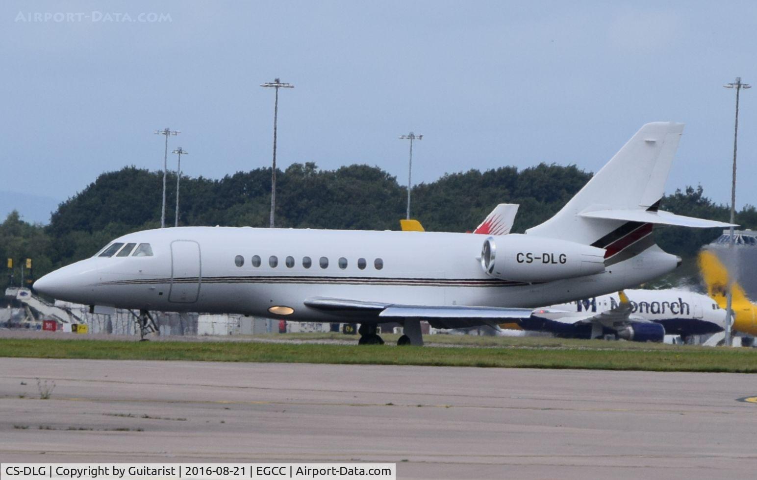 CS-DLG, 2008 Dassault Falcon 2000EX C/N 144, At Manchester