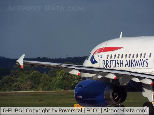 G-EUPG, 2000 Airbus A319-131 C/N 1222, G-EUPG at MAN
