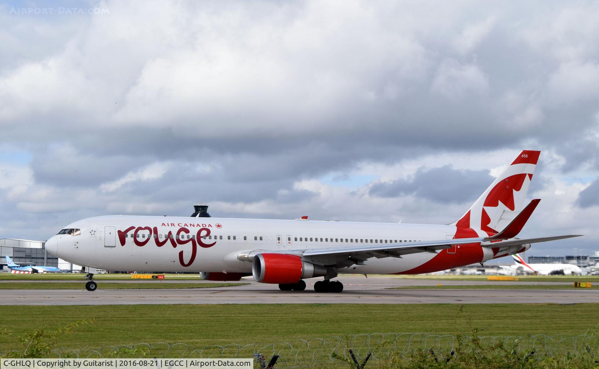 C-GHLQ, 2001 Boeing 767-333/ER C/N 30846, At Manchester