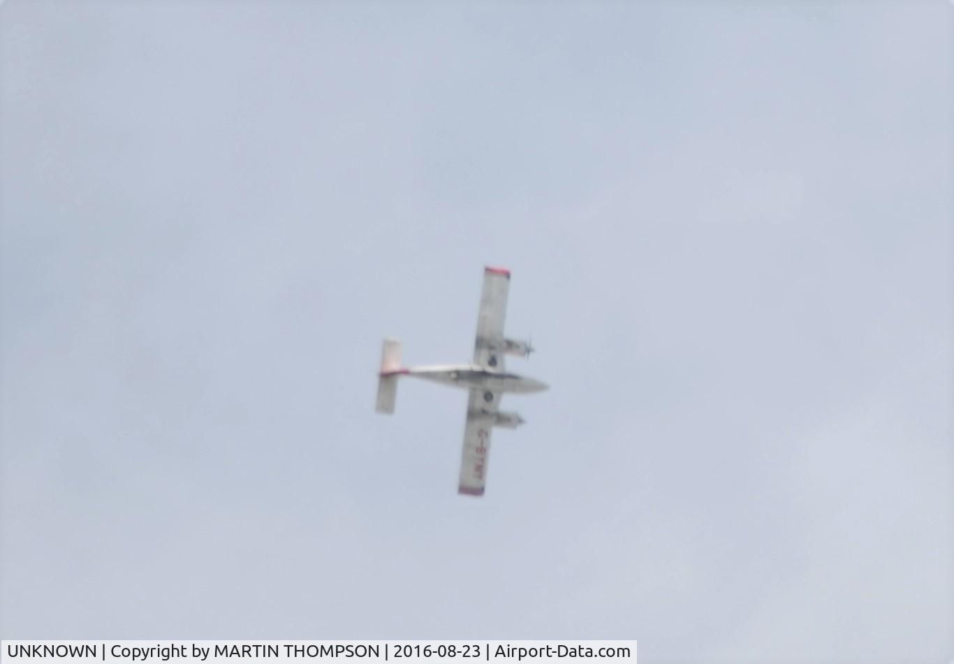 UNKNOWN, Unknown Unknown C/N Unknown, Flying over TAUNTON Somerset UK