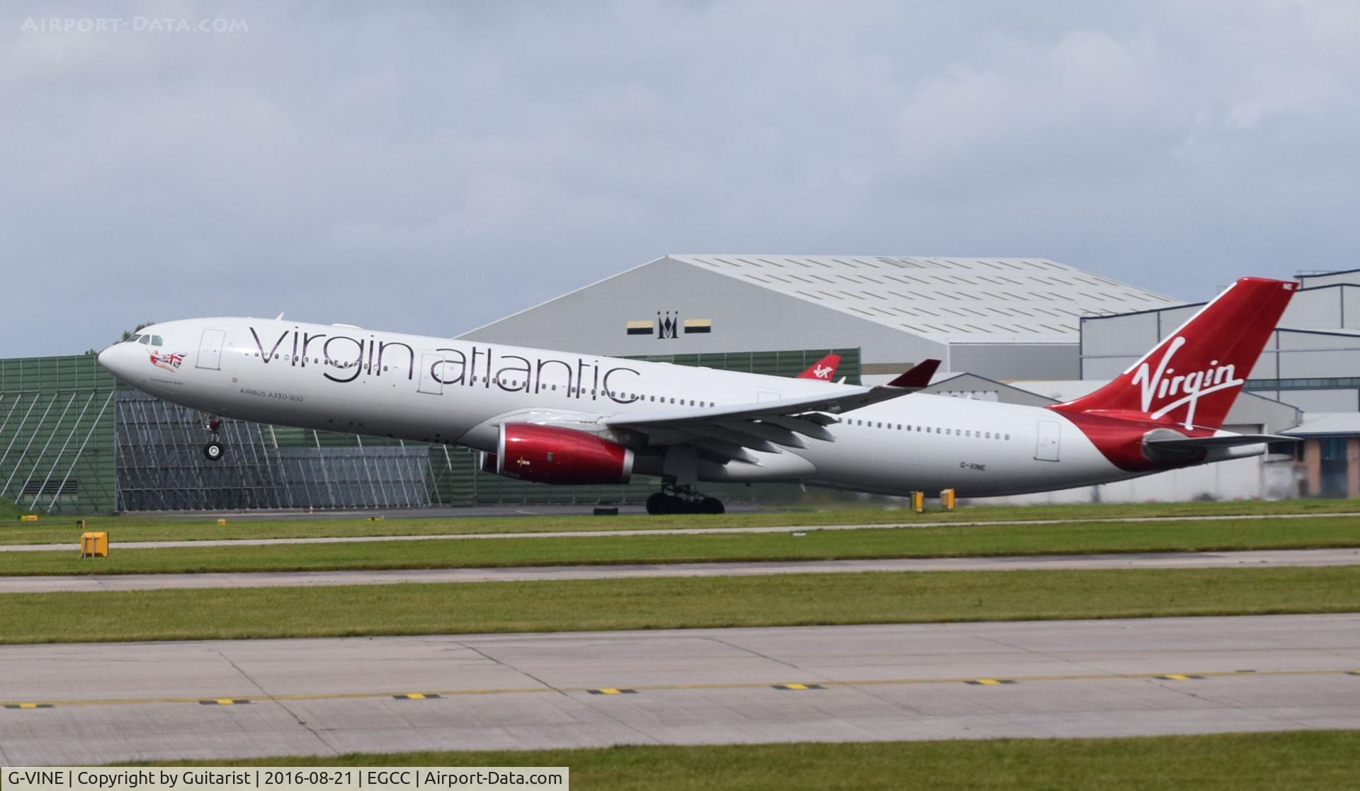 G-VINE, 2011 Airbus A330-343X C/N 1231, At Manchester