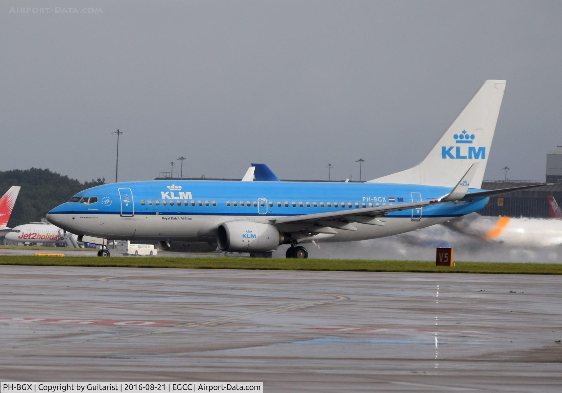PH-BGX, 2011 Boeing 737-7K2 C/N 38635, At Manchester