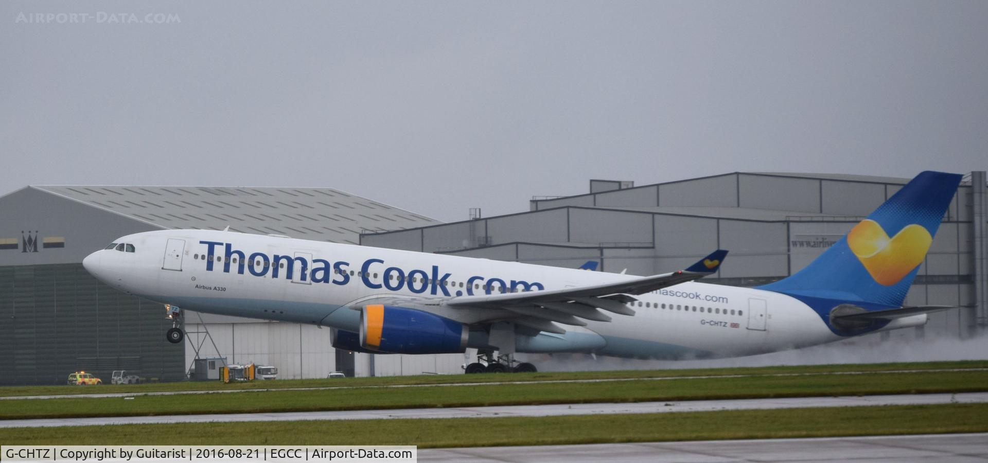 G-CHTZ, 2001 Airbus A330-243 C/N 398, At Manchester
