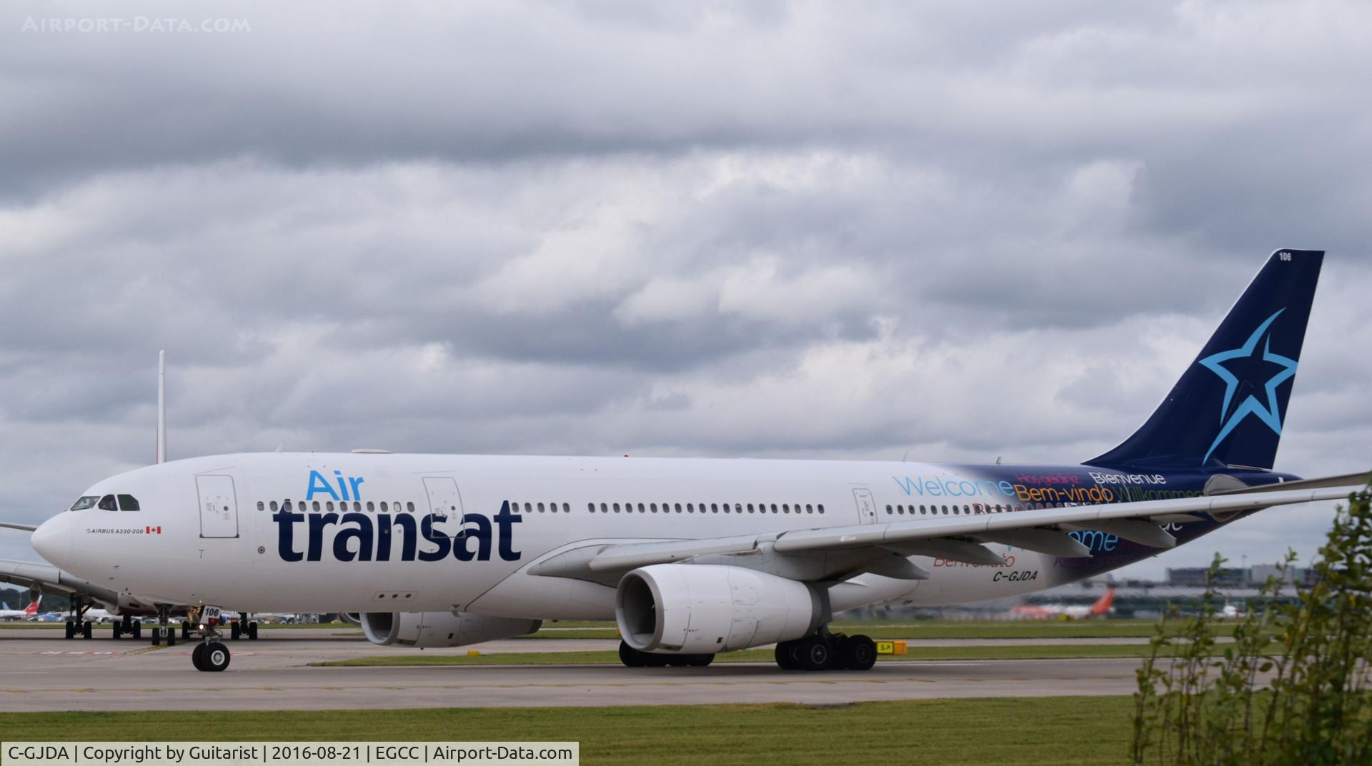 C-GJDA, 1998 Airbus A330-243 C/N 0248, At Manchester