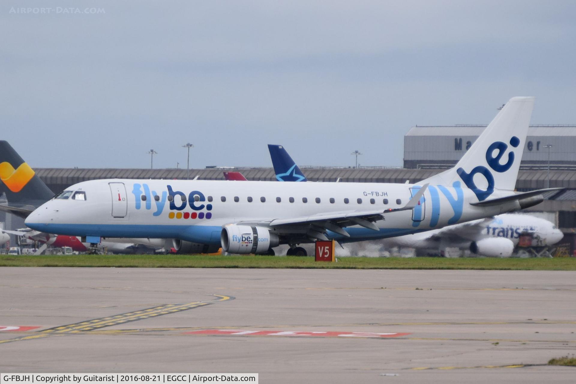 G-FBJH, 2012 Embraer 175STD (ERJ-170-200) C/N 17000351, At Manchester