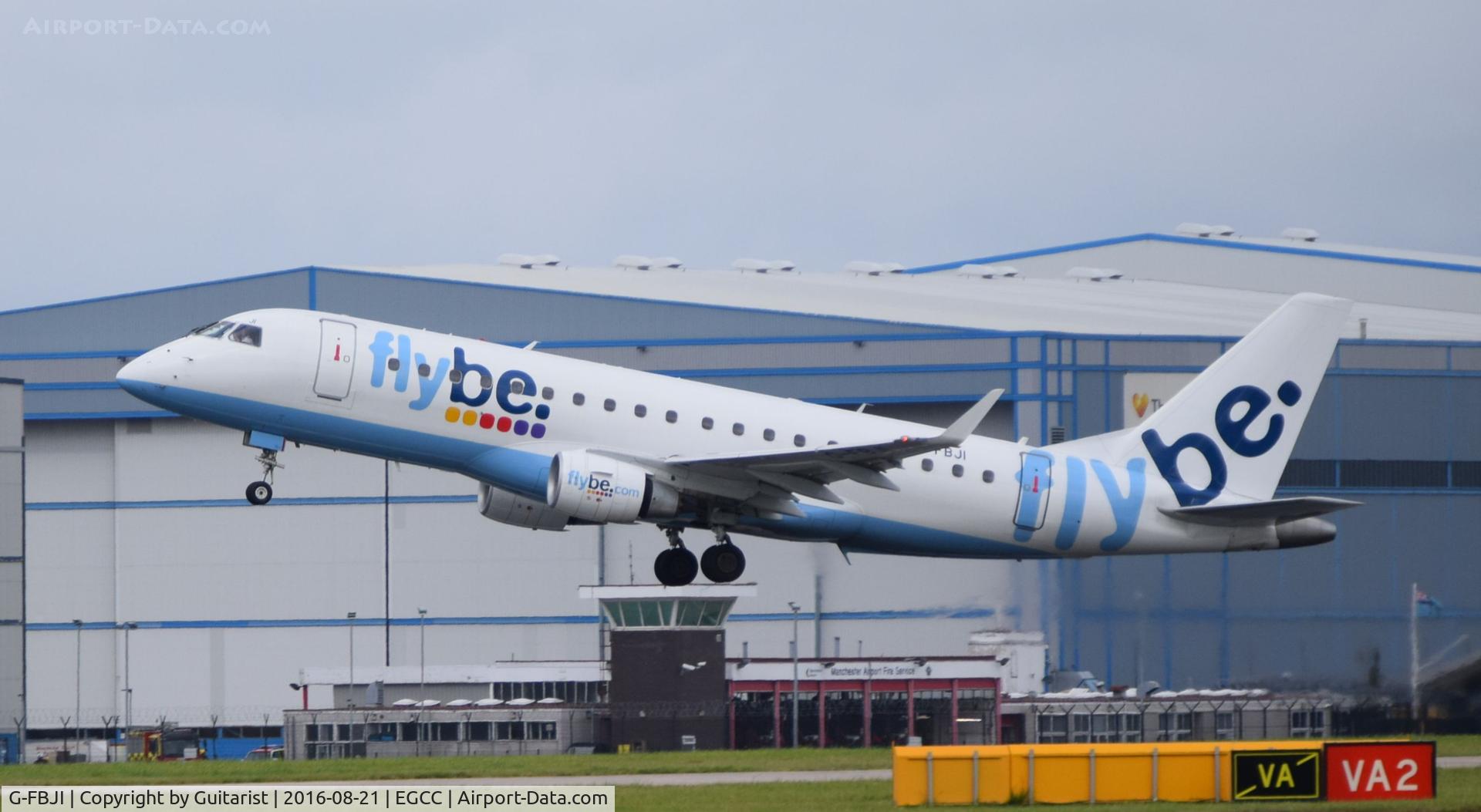 G-FBJI, 2012 Embraer 175STD (ERJ-170-200) C/N 17000355, At Manchester