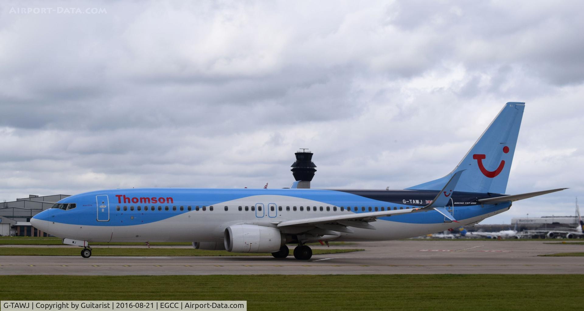 G-TAWJ, 2012 Boeing 737-8K5 C/N 38108, At Manchester