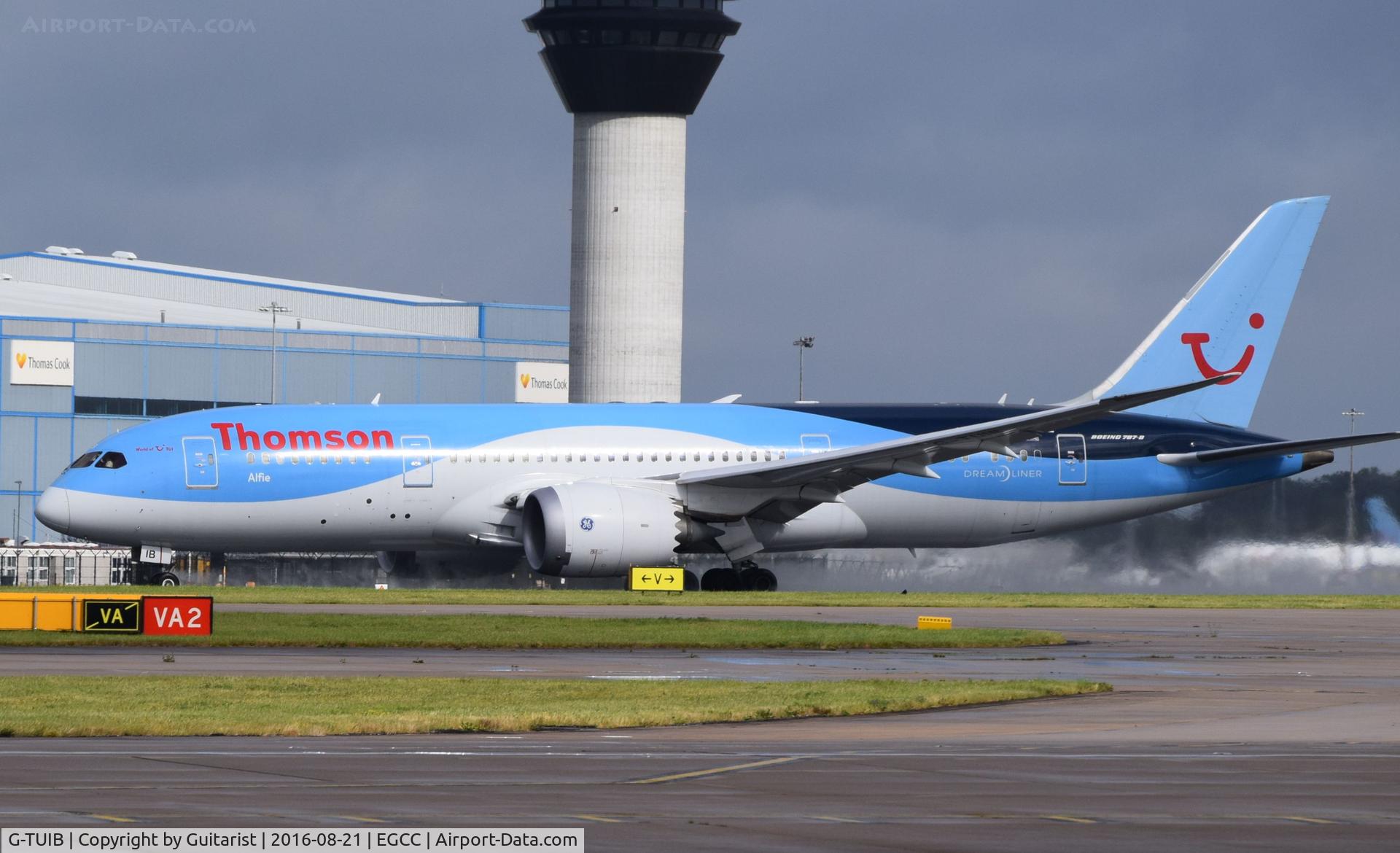 G-TUIB, 2013 Boeing 787-8 Dreamliner C/N 34423, At Manchester