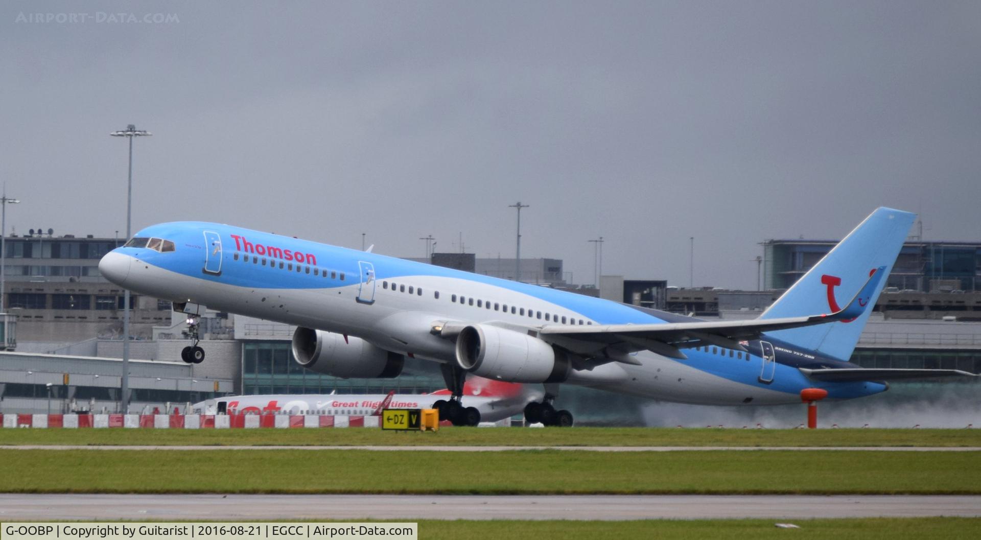 G-OOBP, 2000 Boeing 757-2G5 C/N 30394, At Manchester
