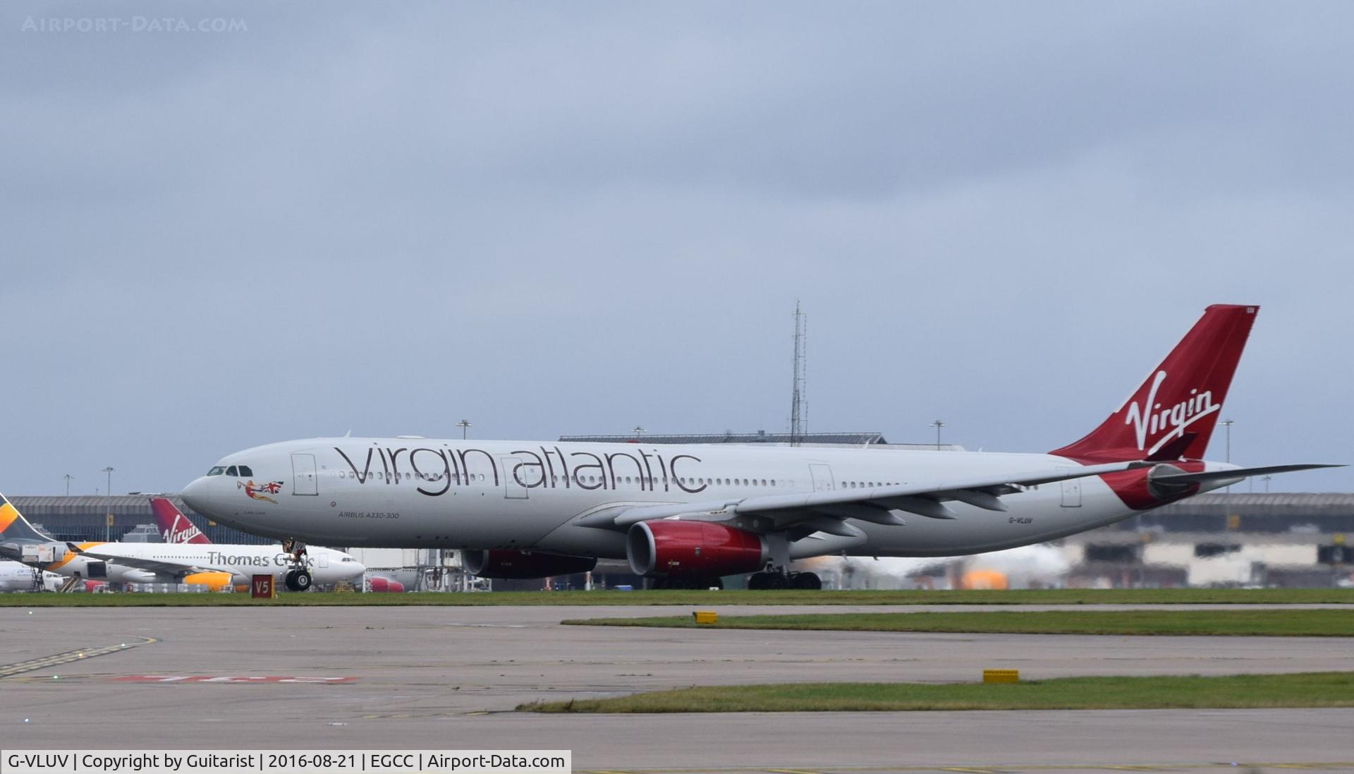 G-VLUV, 2010 Airbus A330-343X C/N 1206, At Manchester