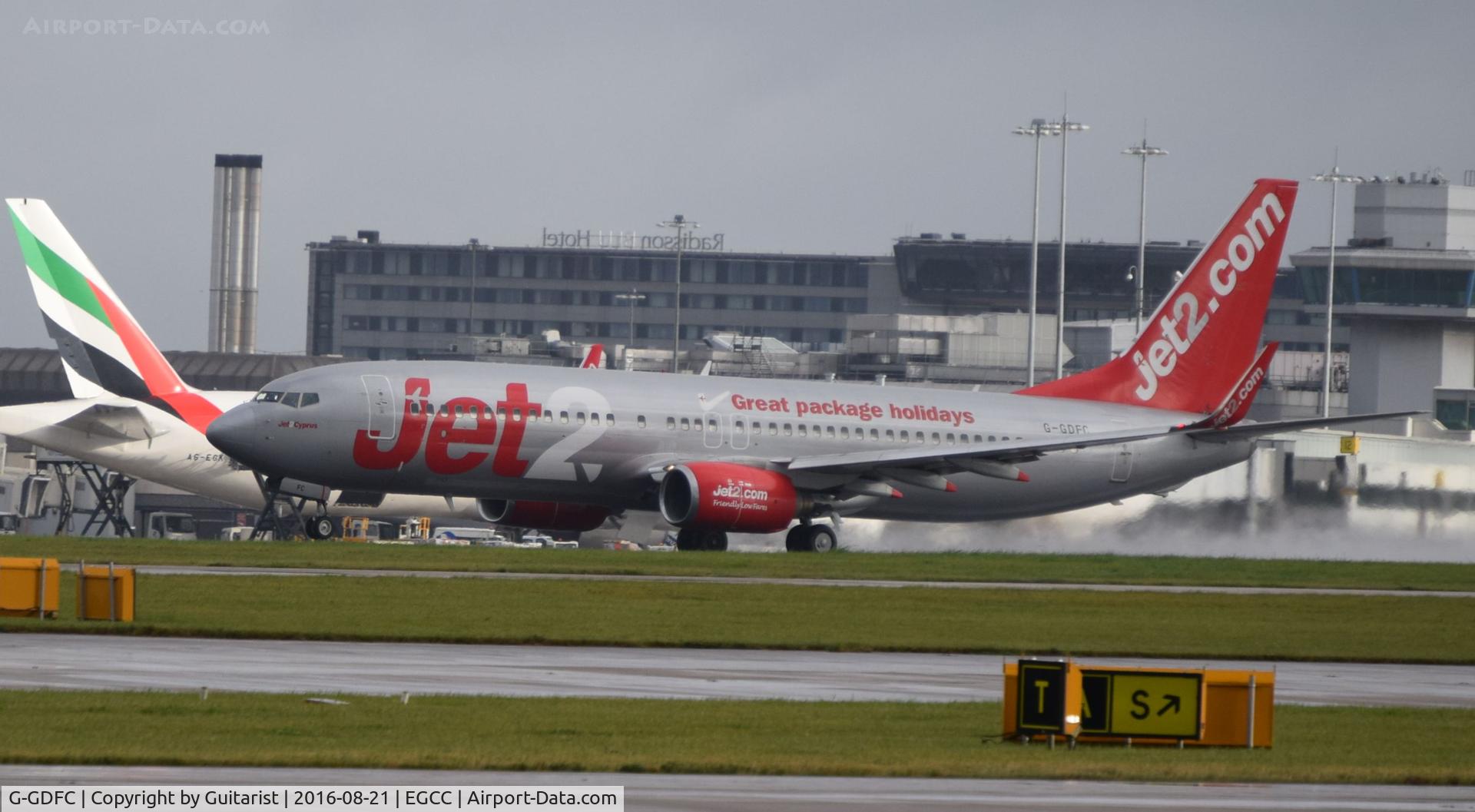 G-GDFC, 1998 Boeing 737-8K2 C/N 28375, At Manchester