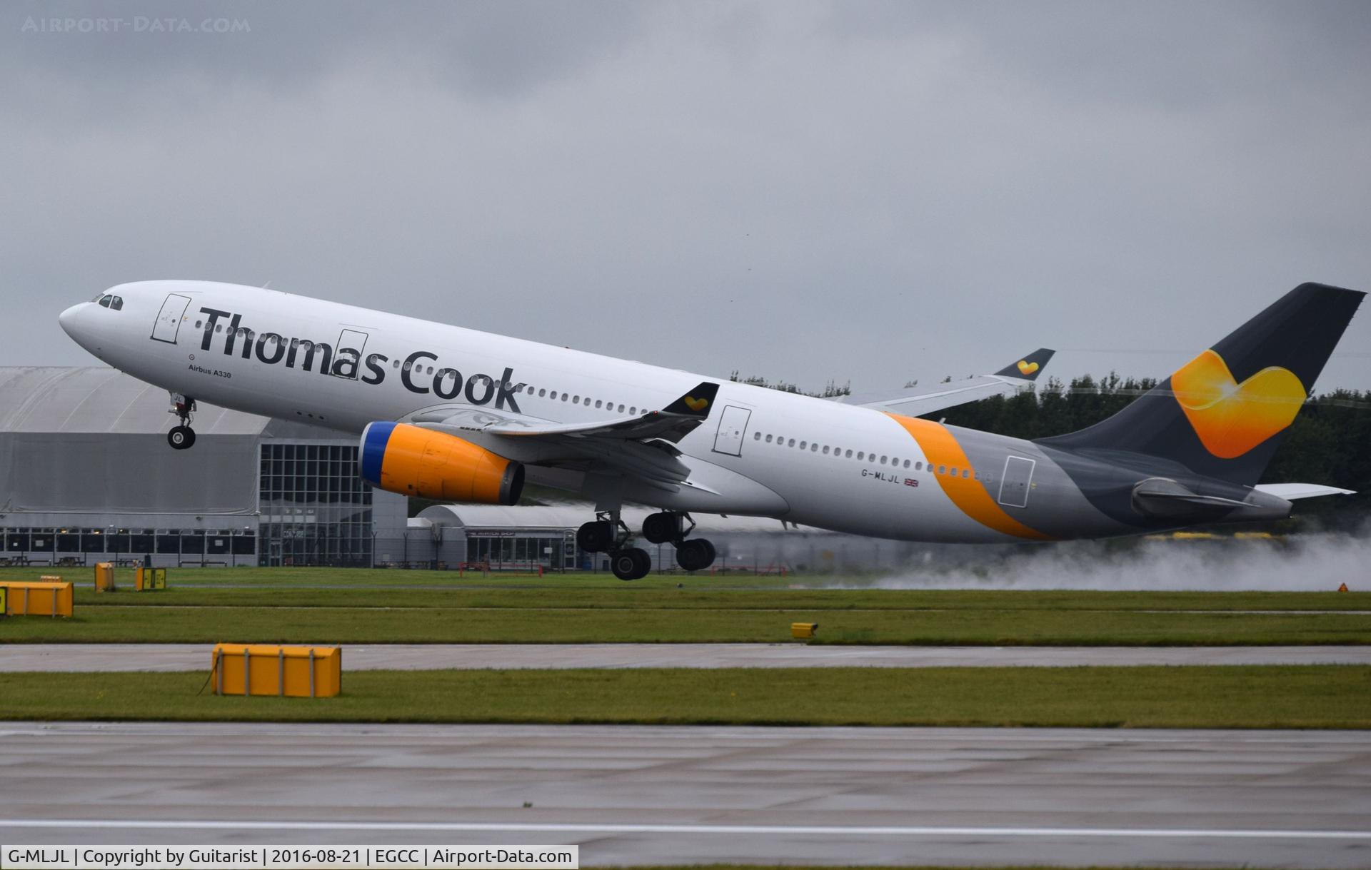 G-MLJL, 1999 Airbus A330-243 C/N 254, At Manchester