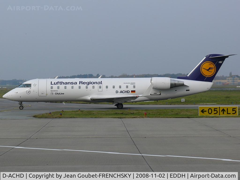 D-ACHD, 2000 Canadair CRJ-200LR (CL-600-2B19) C/N 7403, 