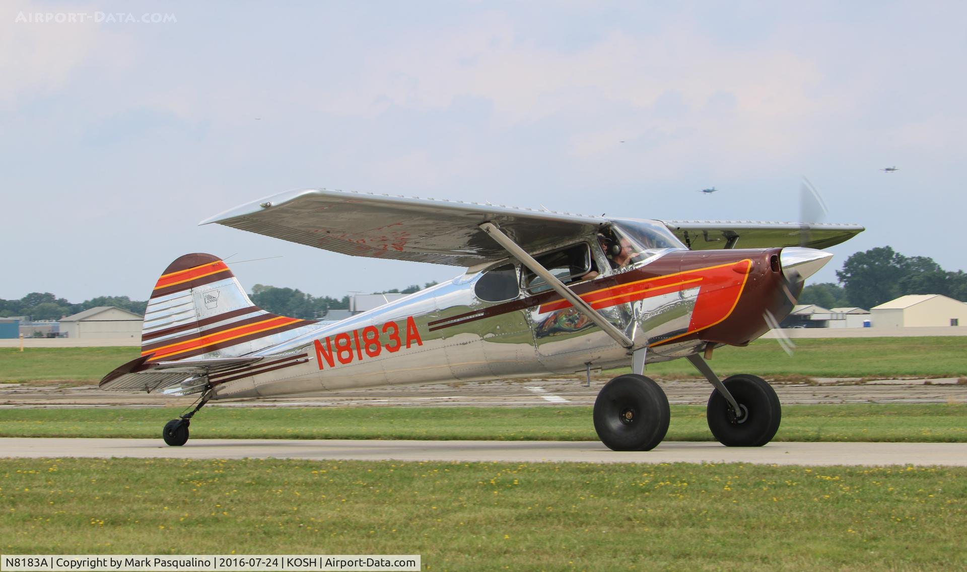 N8183A, 1952 Cessna 170B C/N 25035, Cessna 170B