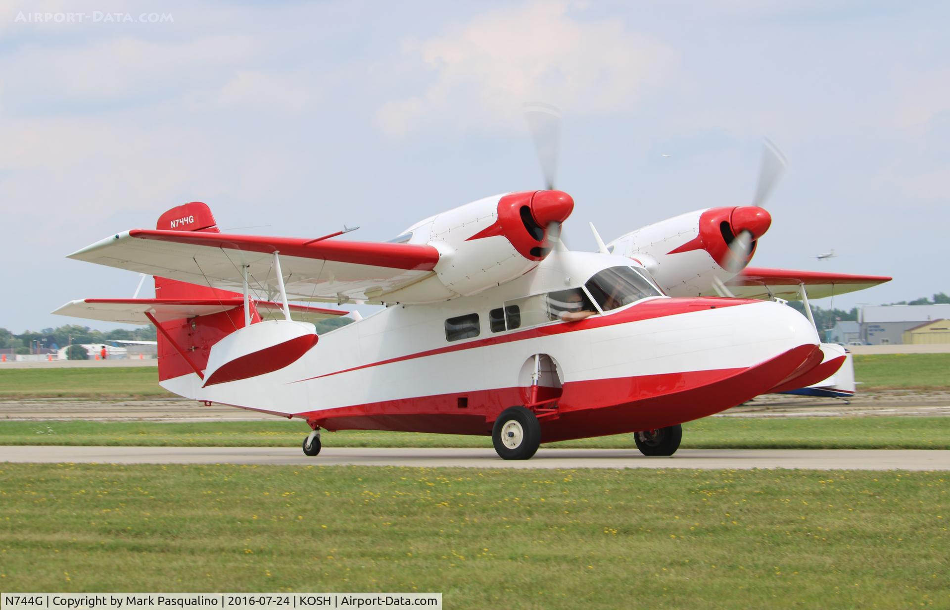 N744G, 1944 Grumman G-44 Widgeon C/N 1394, Grumman G-44