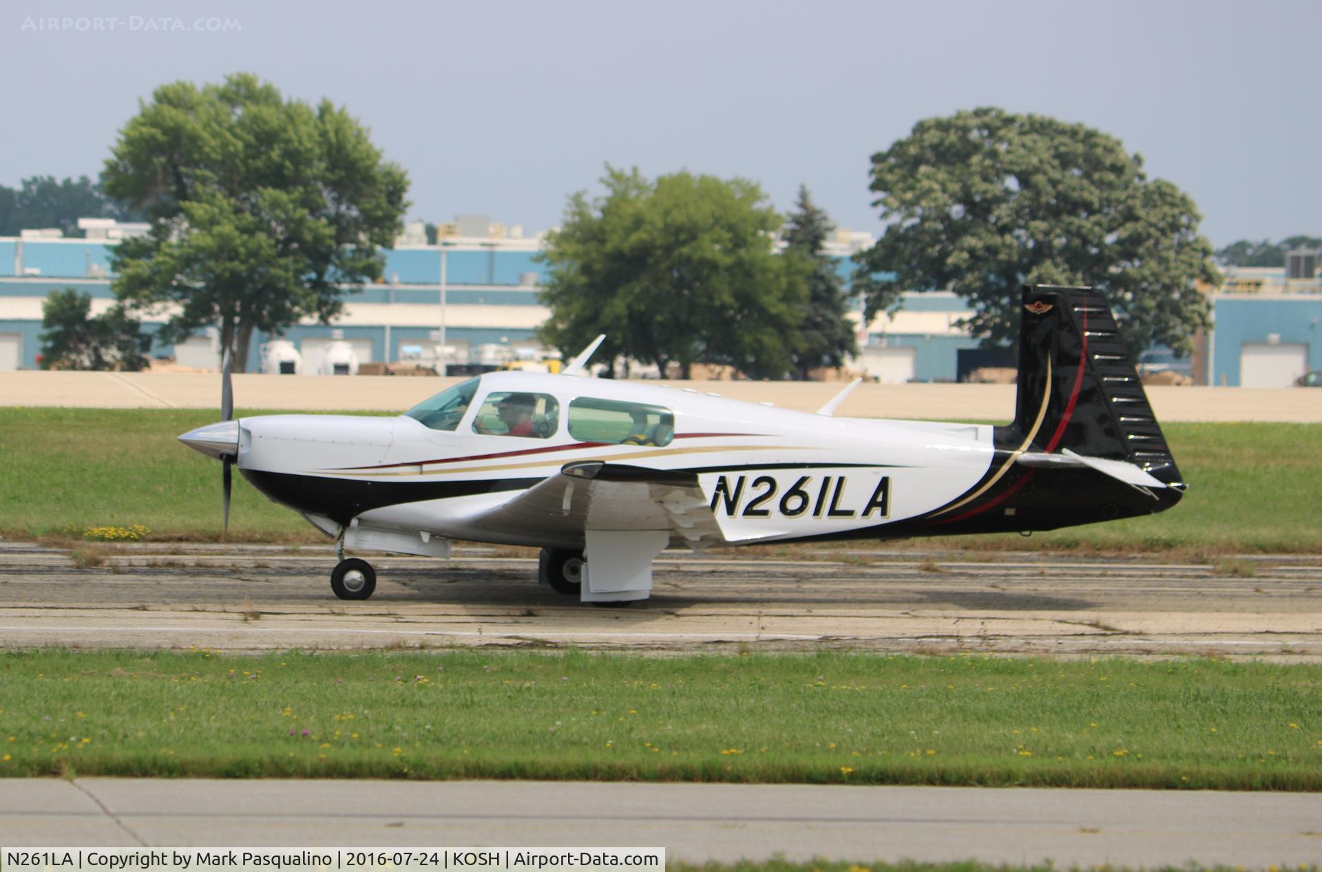 N261LA, 1979 Mooney M20K C/N 25-0275, Mooney M20K