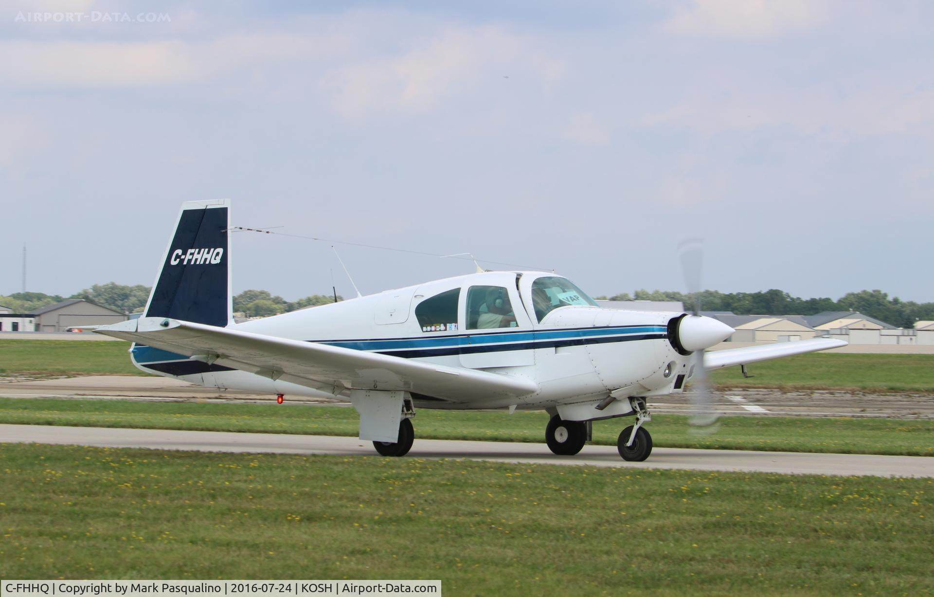C-FHHQ, 1963 Mooney M20D Master C/N 127, Mooney M20D