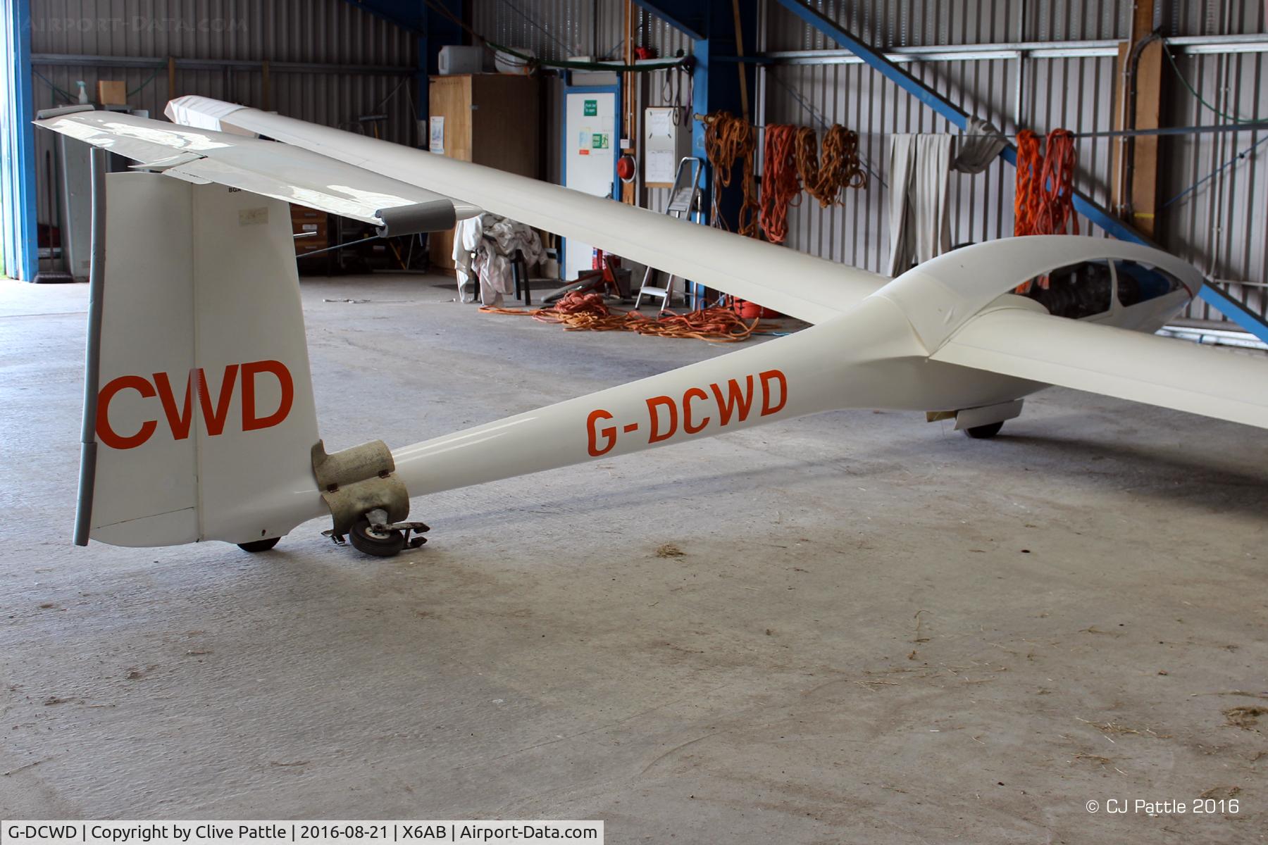 G-DCWD, 1974 Slingsby T-59D Kestrel 19 C/N 1835, Hangered at Aboyne