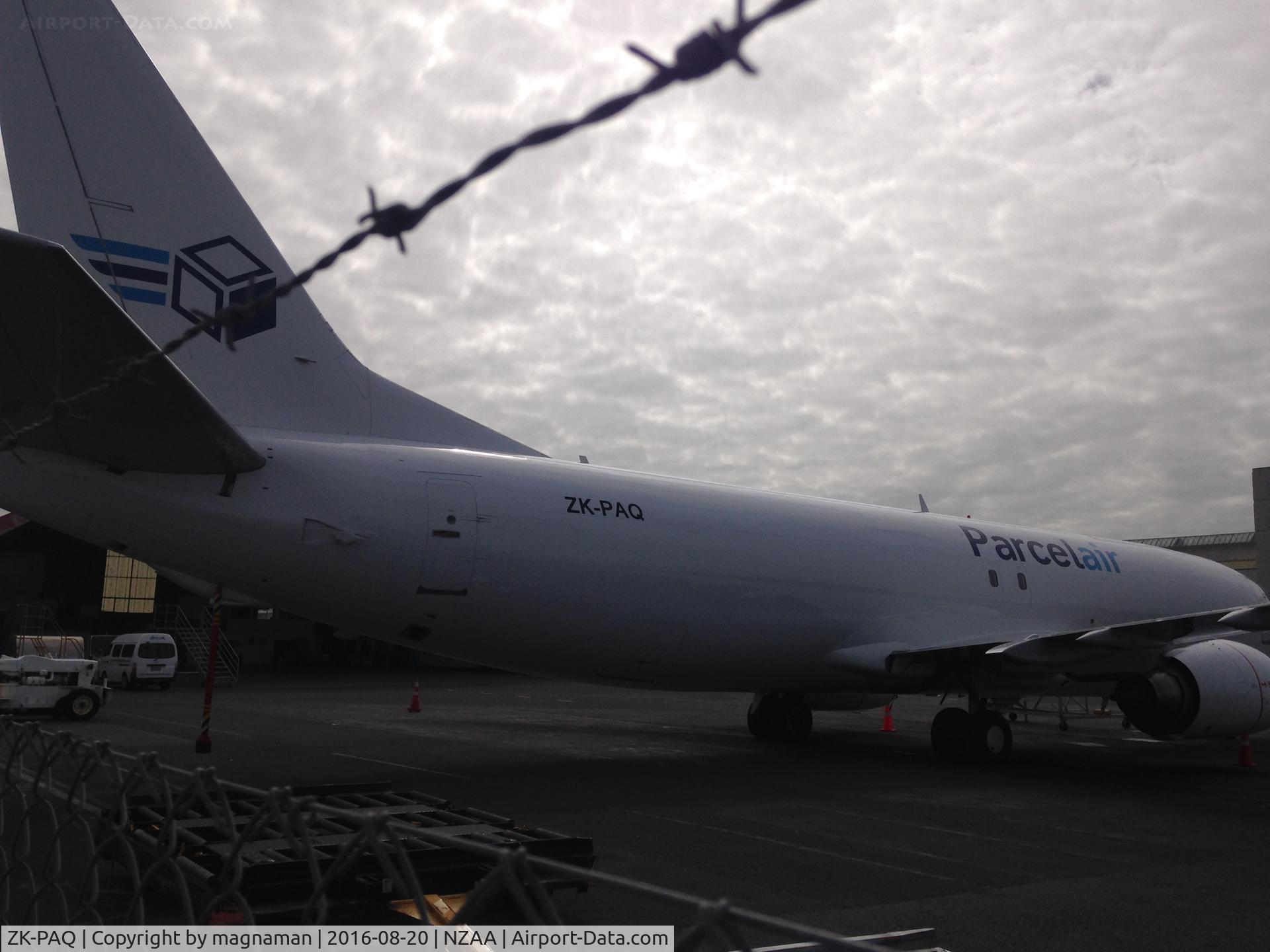 ZK-PAQ, 1992 Boeing 737-476 C/N 24443, second of three 