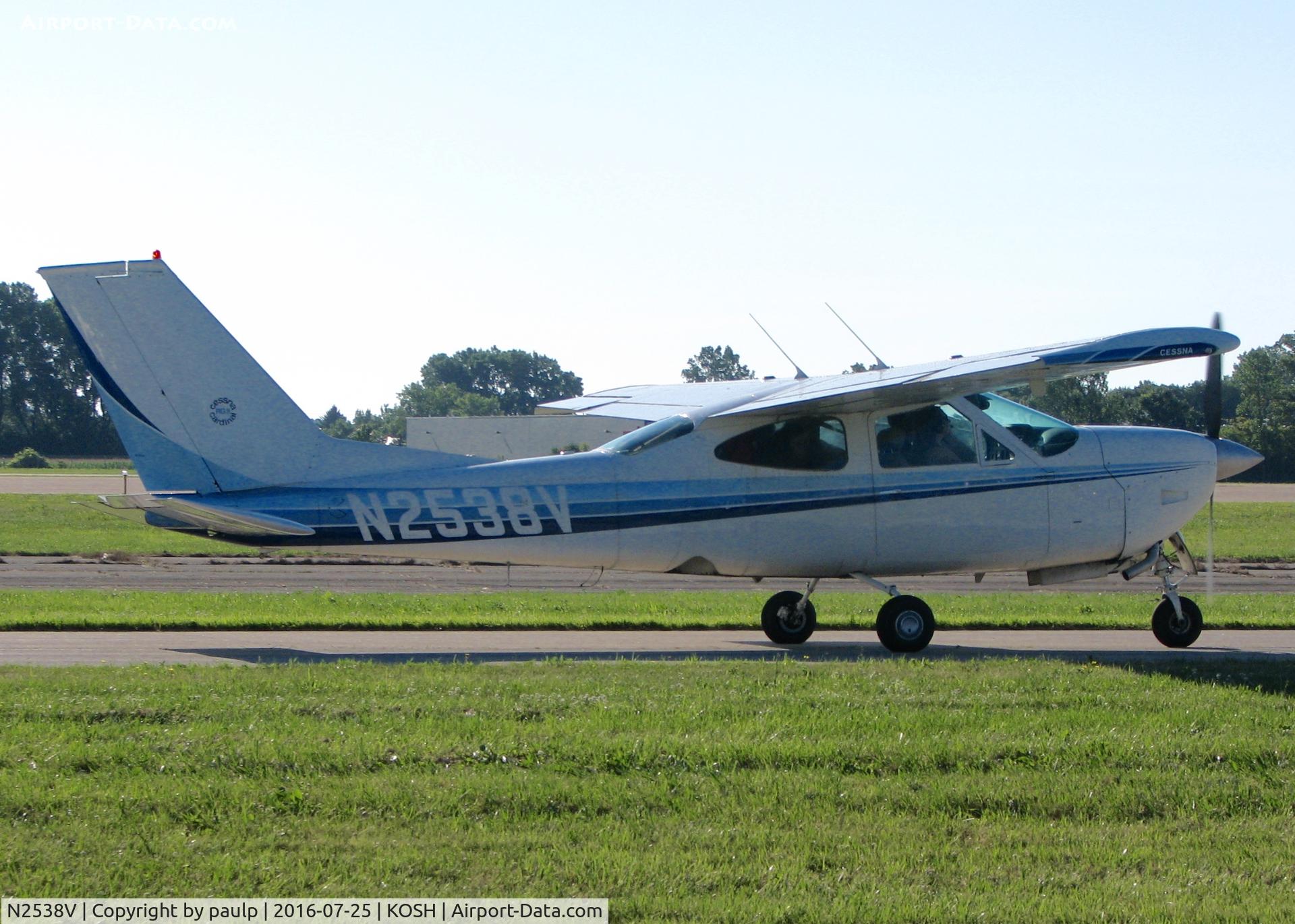 N2538V, 1974 Cessna 177RG Cardinal C/N 177RG0607, At AirVenture 2016.
