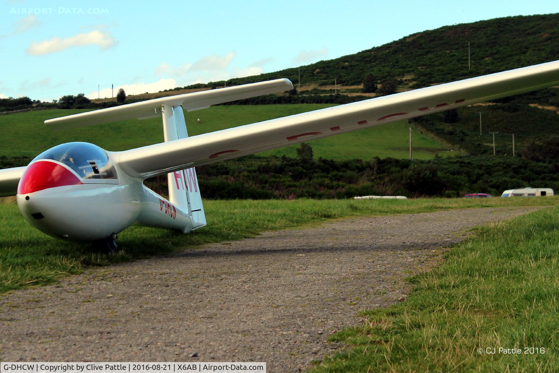 G-DHCW, 1991 PZL-Bielsko SZD-51-1 JUNIOR C/N B-2002, At Aboyne