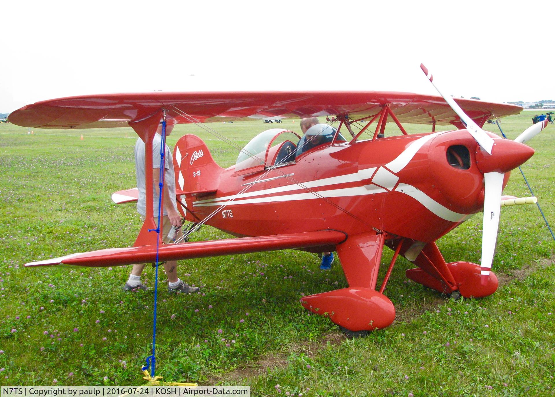 N7TS, 1977 Pitts S-1S Special C/N 1SP, At AirVenture 2016.