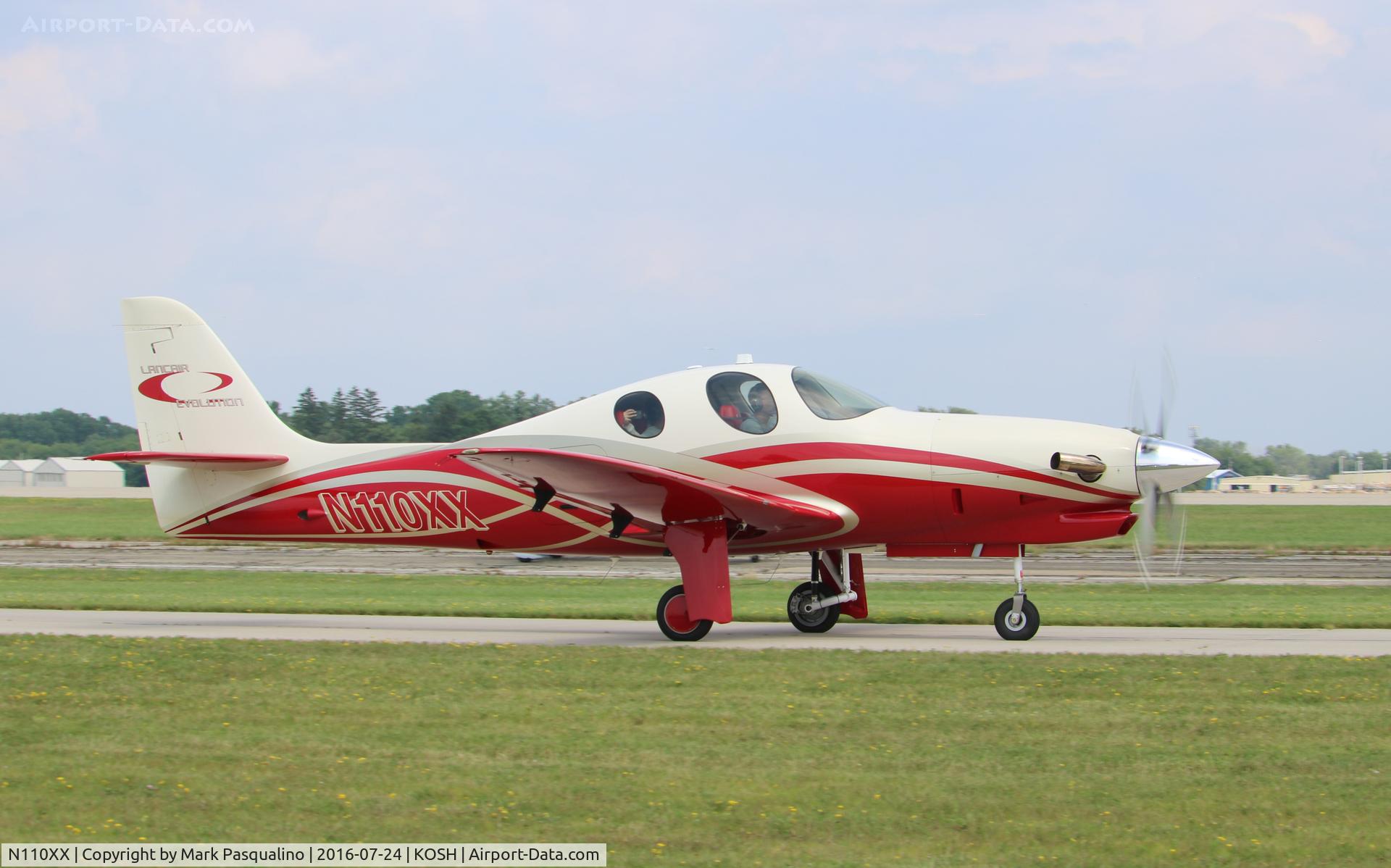 N110XX, 2013 Lancair Evolution C/N EVO-045, Lancair Evolution