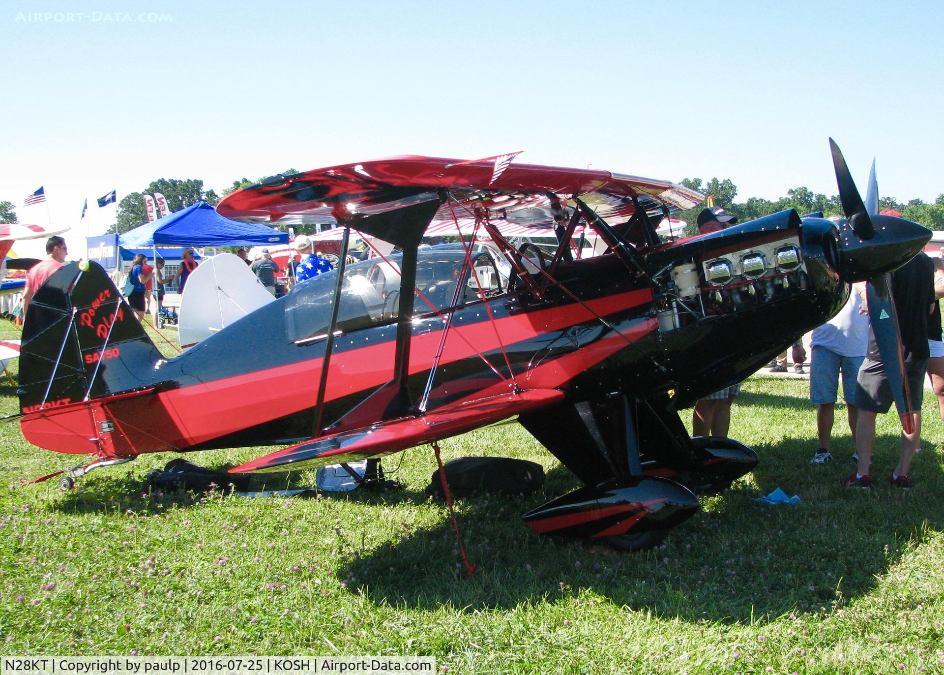 N28KT, 2005 Stolp SA-750 Acroduster Too C/N 0028, At AirVenture 2016.