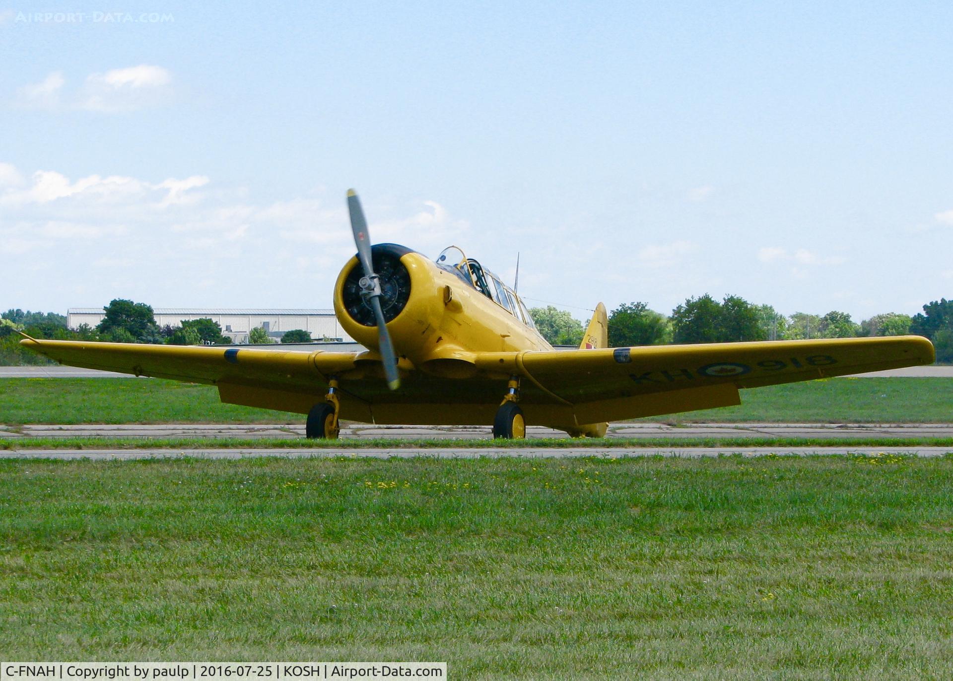 C-FNAH, 1941 Noorduyn AT-16 Harvard II C/N 66-2651, At AirVenture 2016.