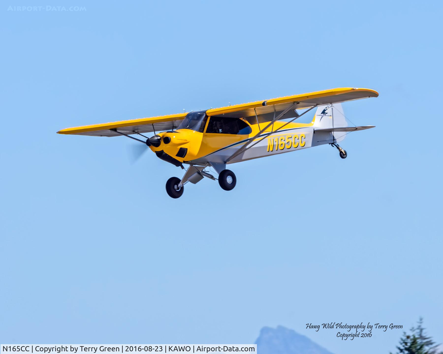 N165CC, Cub Crafters CC11-160 Carbon Cub SS C/N CC11-00122, Arlington Municipal Airport