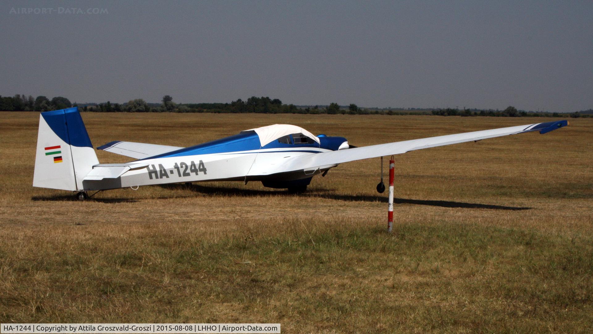 HA-1244, 1971 Scheibe SF-25C Falke C/N 4401, Hajdúszoboszló Airport, Hungary - 60. Hungary Gliding National Championship and third Civis Thermal Cup, 2015