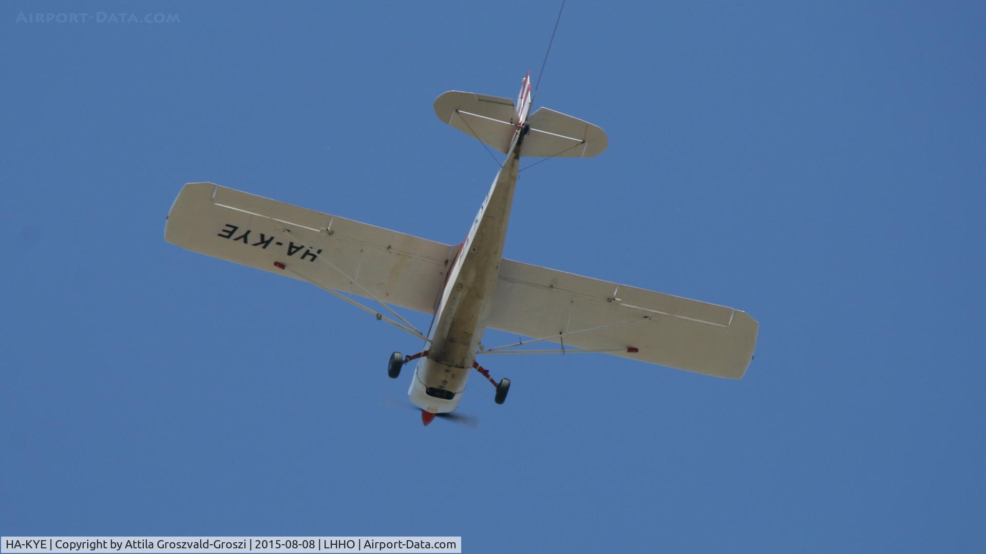 HA-KYE, 1997 Bellanca 7GCBC Citabria C/N 215-70, Hajdúszoboszló Airport, Hungary - 60. Hungary Gliding National Championship and third Civis Thermal Cup, 2015