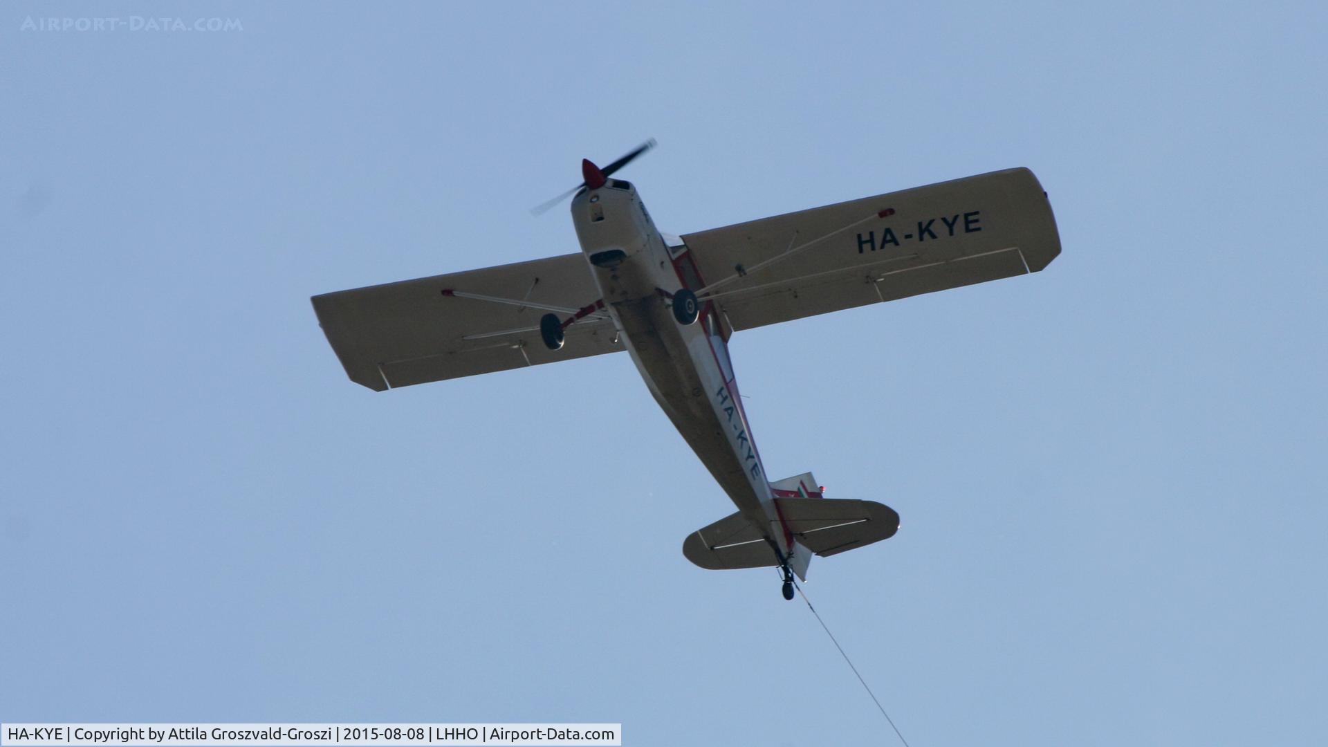 HA-KYE, 1997 Bellanca 7GCBC Citabria C/N 215-70, Hajdúszoboszló Airport, Hungary - 60. Hungary Gliding National Championship and third Civis Thermal Cup, 2015