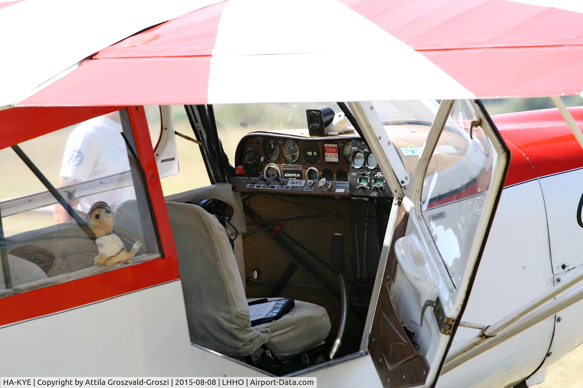HA-KYE, 1997 Bellanca 7GCBC Citabria C/N 215-70, Hajdúszoboszló Airport, Hungary - 60. Hungary Gliding National Championship and third Civis Thermal Cup, 2015