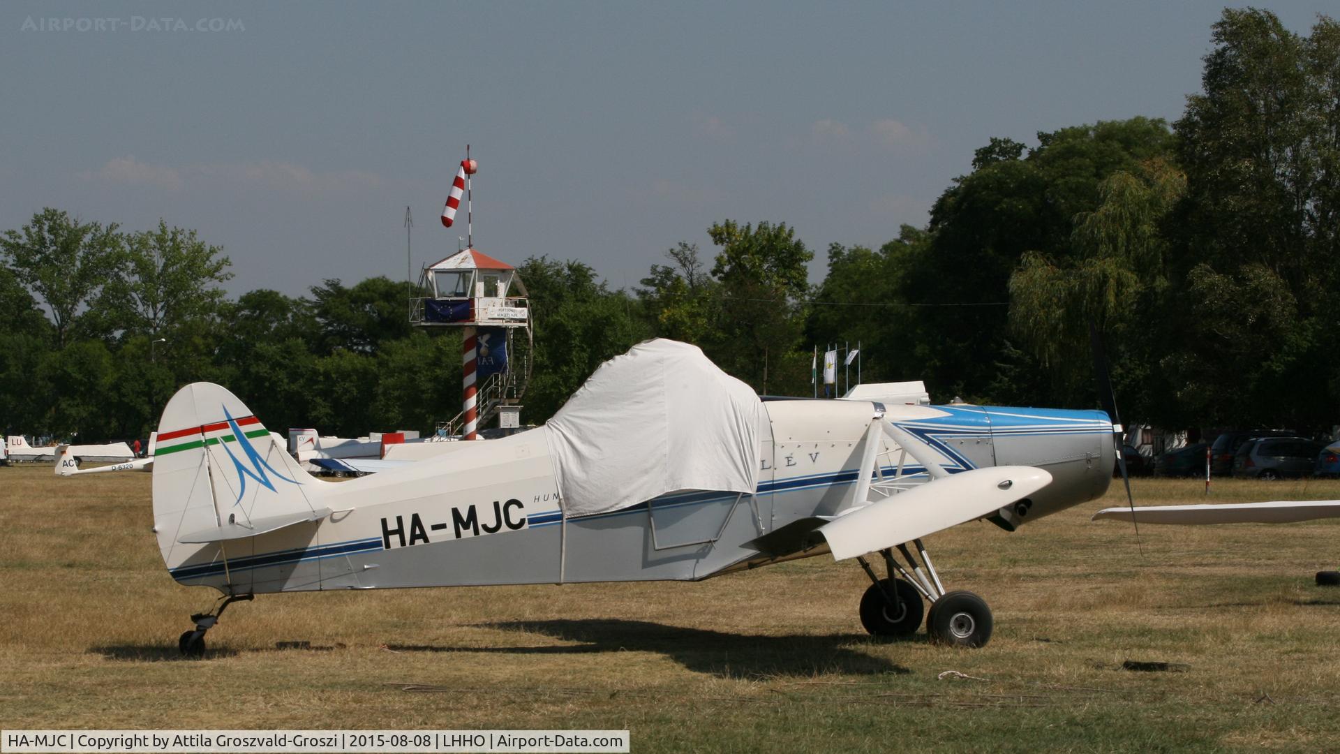 HA-MJC, 1966 Piper PA-25-235 Pawnee B C/N 25-3178, Hajdúszoboszló Airport, Hungary - 60. Hungary Gliding National Championship and third Civis Thermal Cup, 2015