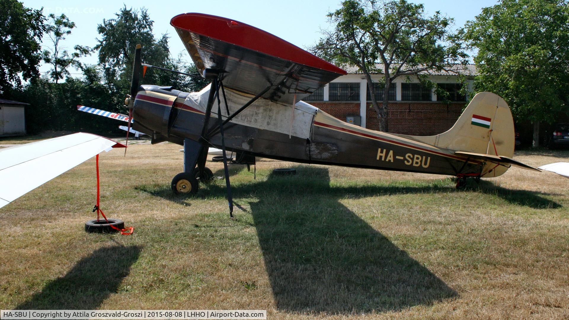 HA-SBU, 1969 PZL-Okecie PZL-101A Gawron C/N 119257, Hajdúszoboszló Airport, Hungary