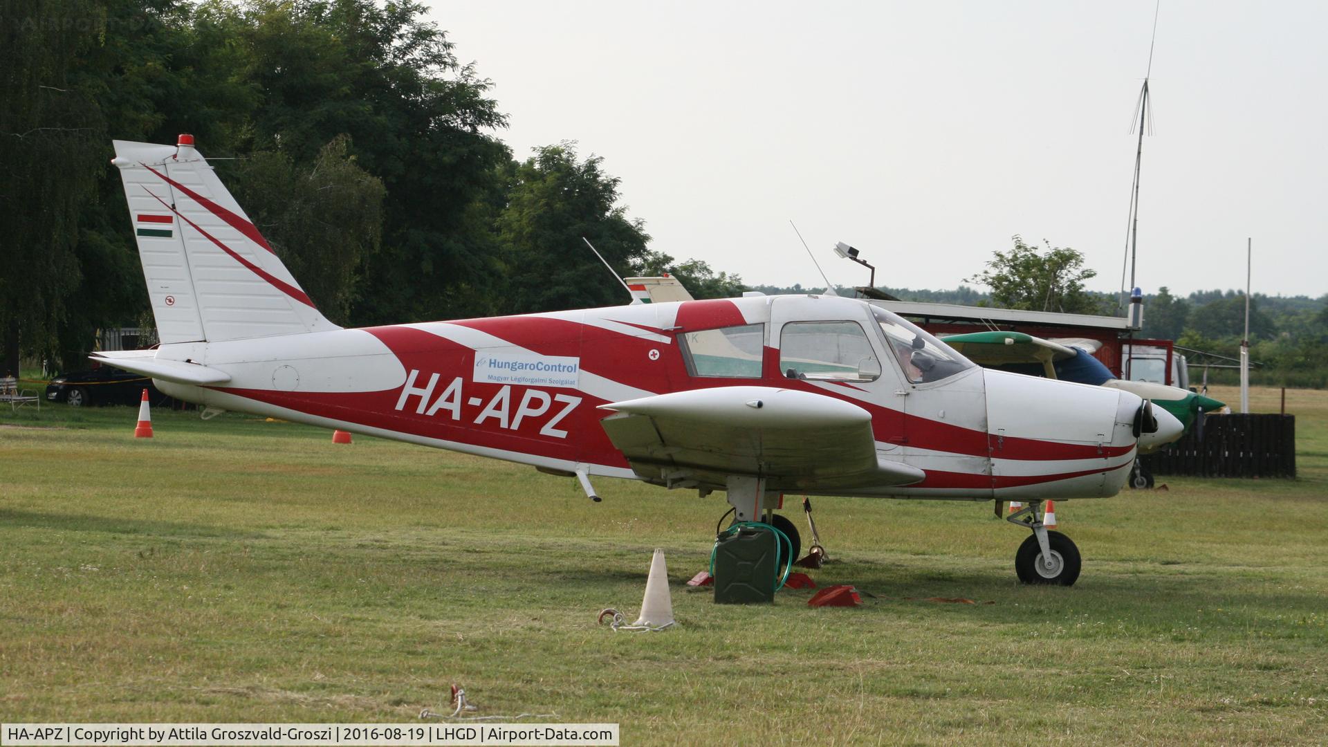 HA-APZ, 1968 Piper PA-28-140 Cherokee Cruiser C/N 28-24125, Gödöll? Airfield, Hungary