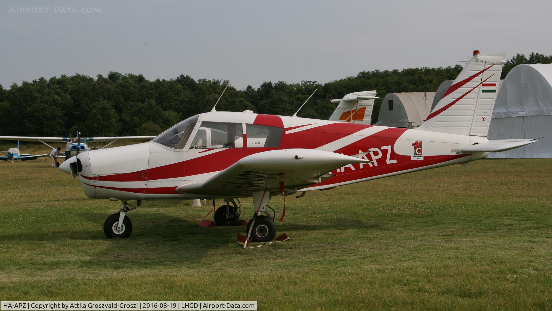 HA-APZ, 1968 Piper PA-28-140 Cherokee Cruiser C/N 28-24125, Gödöll? Airfield, Hungary
