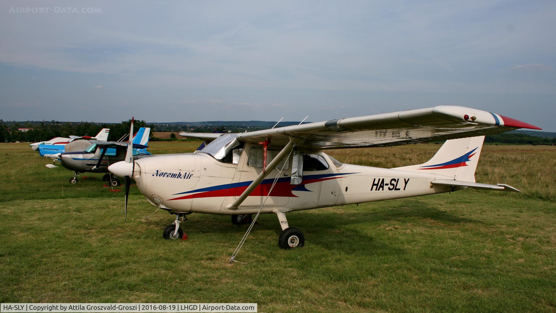 HA-SLY, 1971 Reims F172K Skyhawk C/N F17200800, Gödöllö Airfield, Hungary