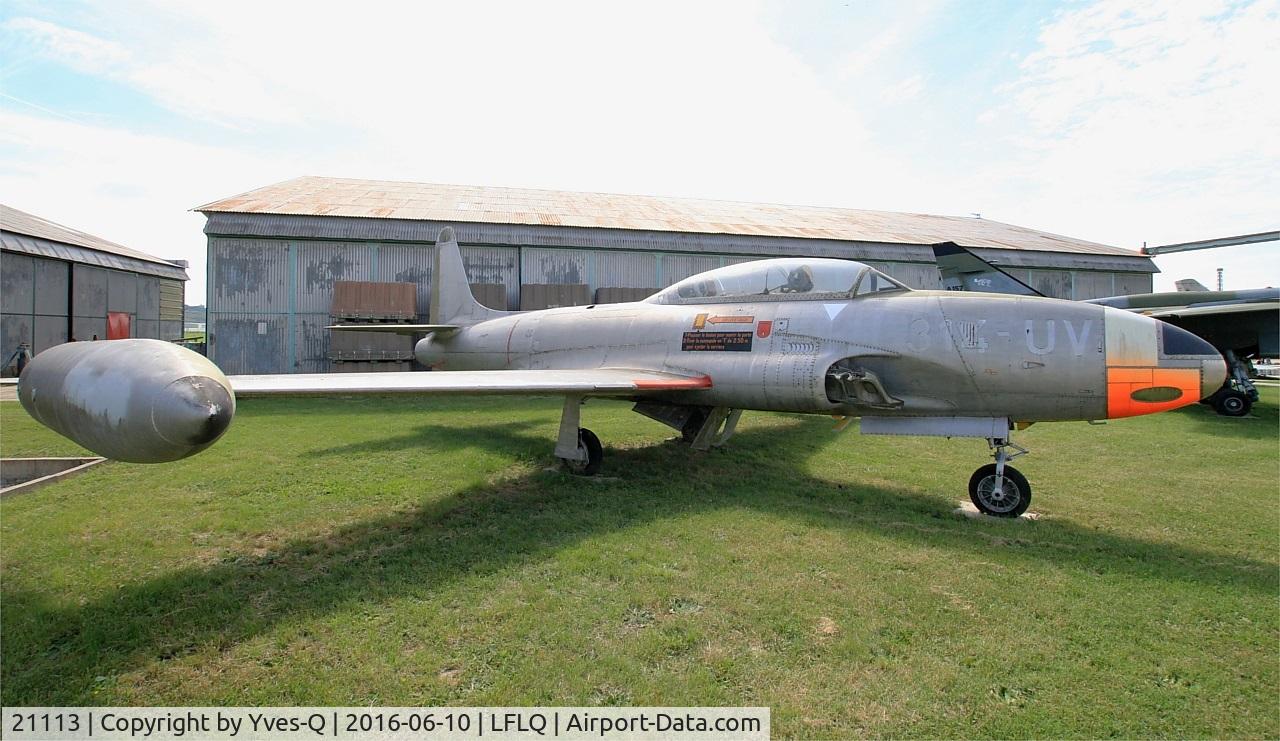 21113, Canadair T-33AN Silver Star 3 C/N T33-113, Canadair T-33AN Silver Star 3, Musée Européen de l'Aviation de Chasse, Montélimar-Ancône airfield (LFLQ)
