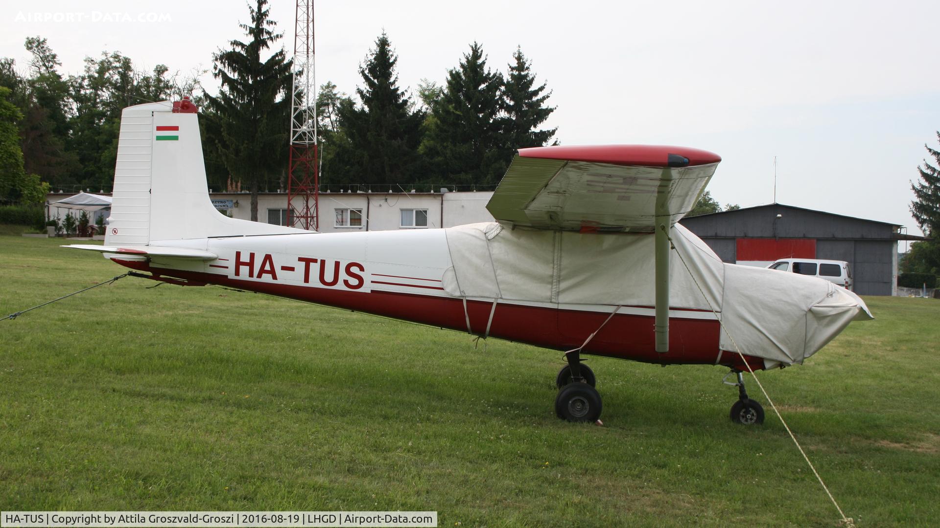HA-TUS, 1958 Cessna 175 Skylark C/N 17555612, Gödöllö Airport – LHGD - Hungary