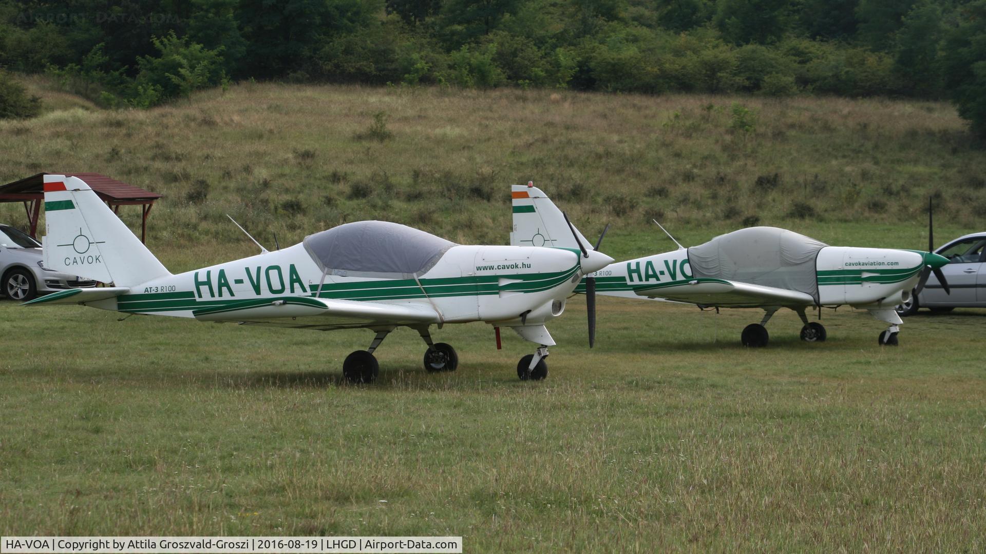 HA-VOA, 2007 Aero AT-3 R100 C/N AT3-022, Gödöllö Airport – LHGD – CAVOK BASE Airport, Hungary