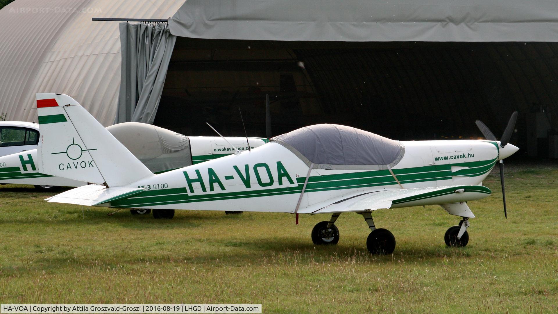HA-VOA, 2007 Aero AT-3 R100 C/N AT3-022, Gödöllö Airport – LHGD – CAVOK BASE Airport, Hungary