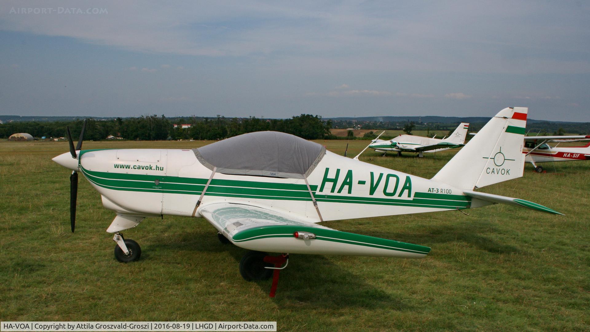HA-VOA, 2007 Aero AT-3 R100 C/N AT3-022, Gödöllö Airport – LHGD – CAVOK BASE Airport, Hungary